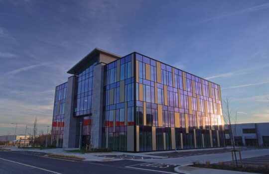 Photo of Plaza 211 at dawn, Blanchardstown Corporate Park