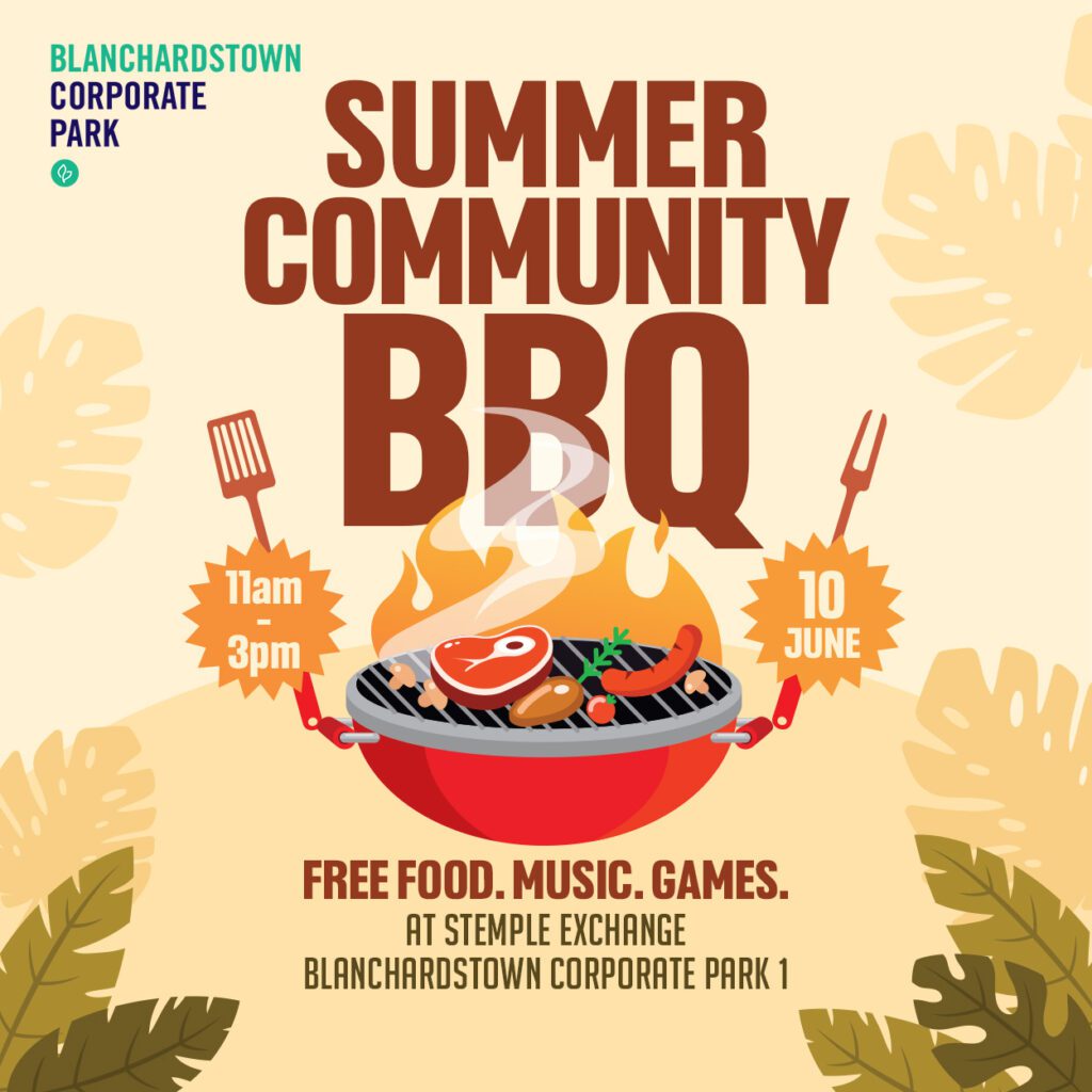 2026 Blanchardstown Corporate Park Summer BBQ event graphic